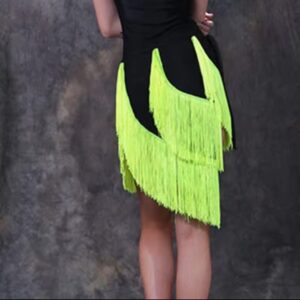 חצאית שחורה פראנזים ירוקים